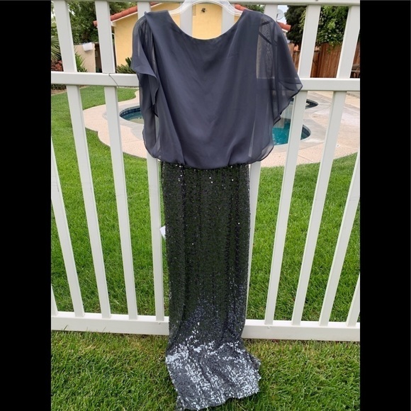 Xscape sequin mother of the bride maxi dress - Picture 2 of 6